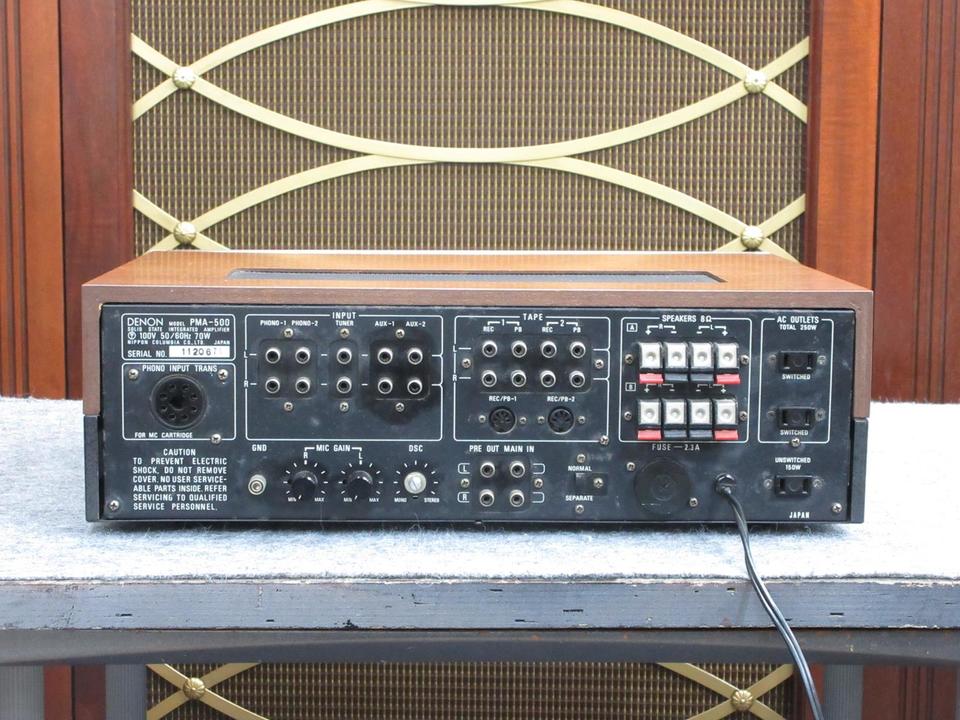 PMA-500 DENON - 中古オーディオ 高価買取・販売 ハイファイ堂