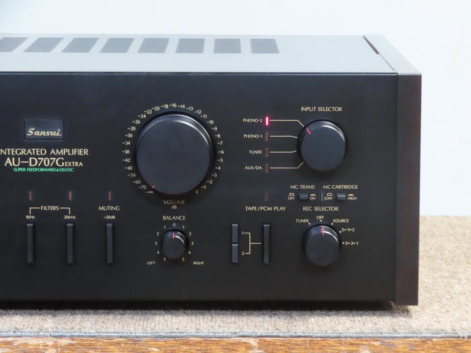 AU-D707G EXTRA SANSUI - 中古オーディオ 高価買取・販売 ハイファイ堂
