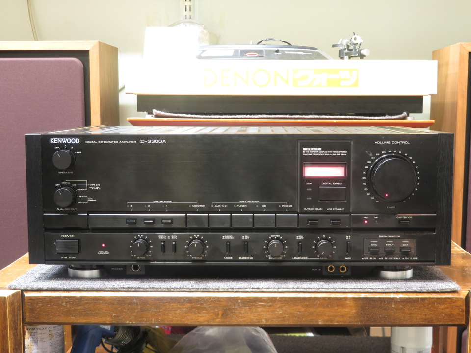 D-3300A KENWOOD - 中古オーディオ 高価買取・販売 ハイファイ堂
