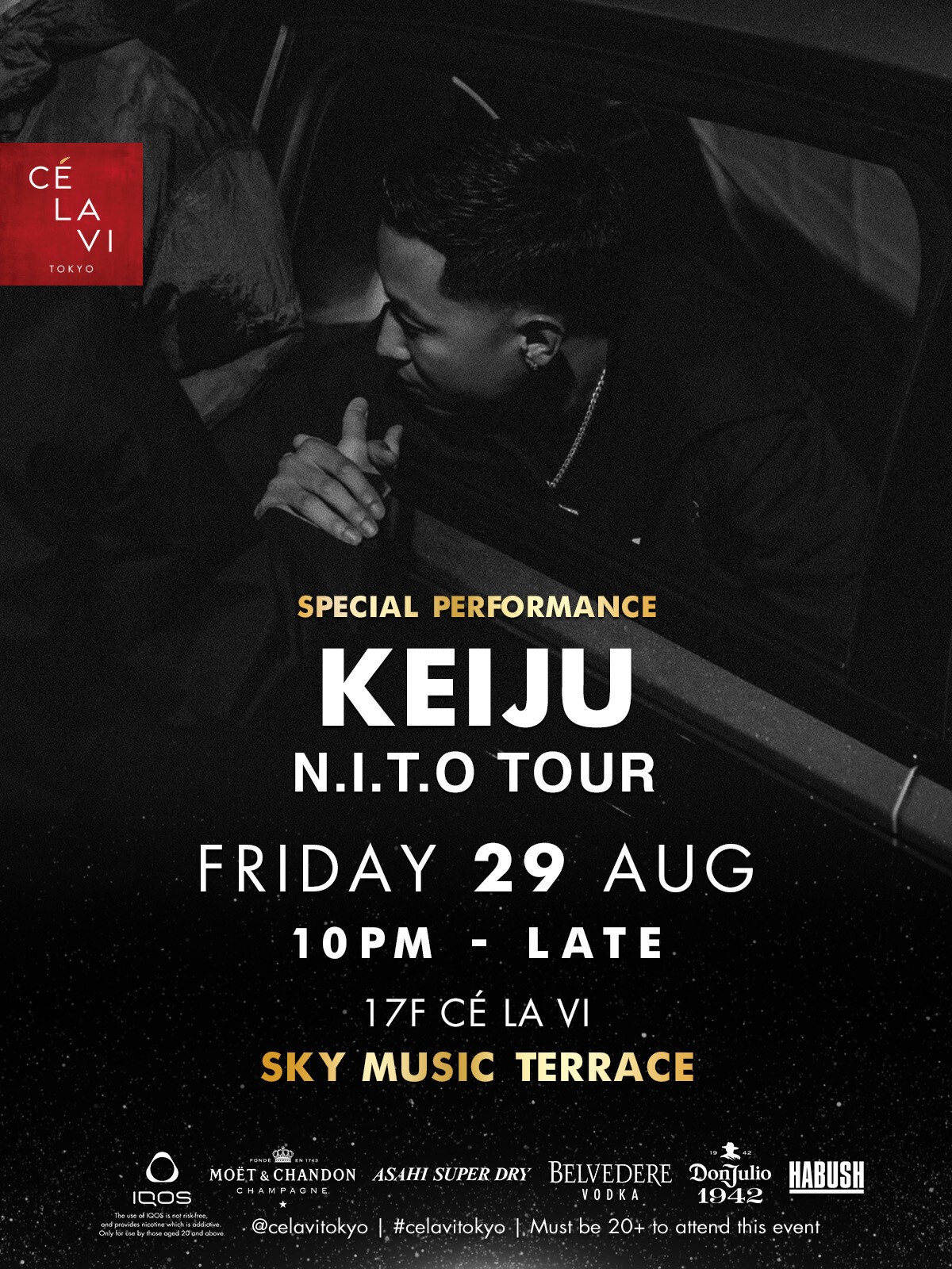 iFLYER: 5月にアルバム『N.I.T.O.』をリリースしたKEIIJU (KANDYTOWN