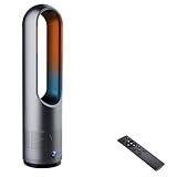 2026冷暖兼用・羽根なし】セラミックヒーター タワーファン 温風