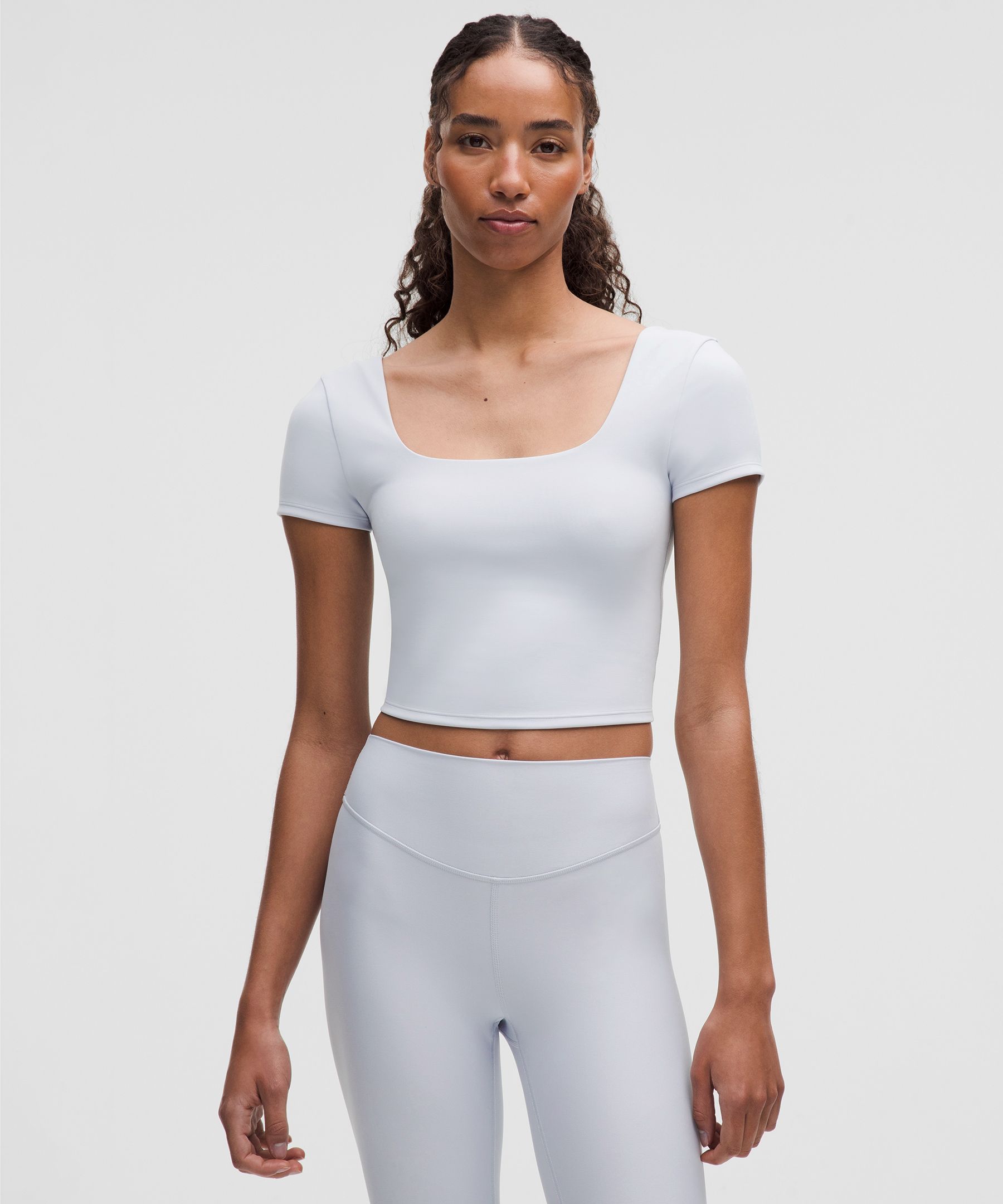 Wunder Under SmoothCover Square-Neck T-Shirt | Women's Short