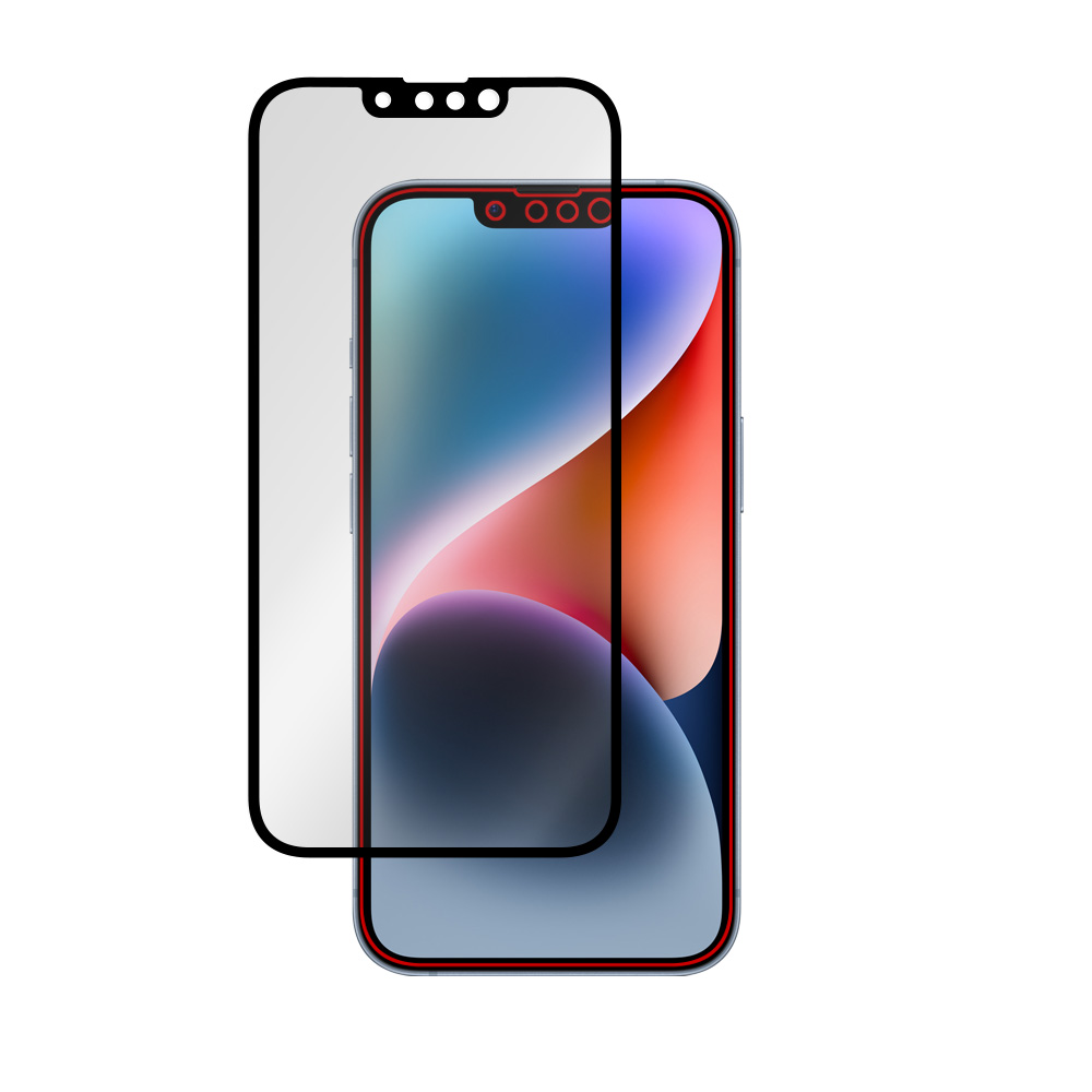 iPhone 14 13 Pro 液晶強化ガラスフィルム GLASS PRO+ 高光沢タイプ
