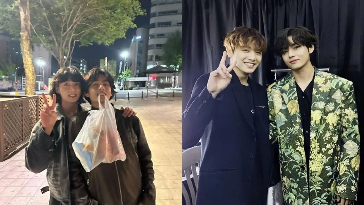 BTS: Taehyung joins Jungkook on Inkigayo stage for surprise