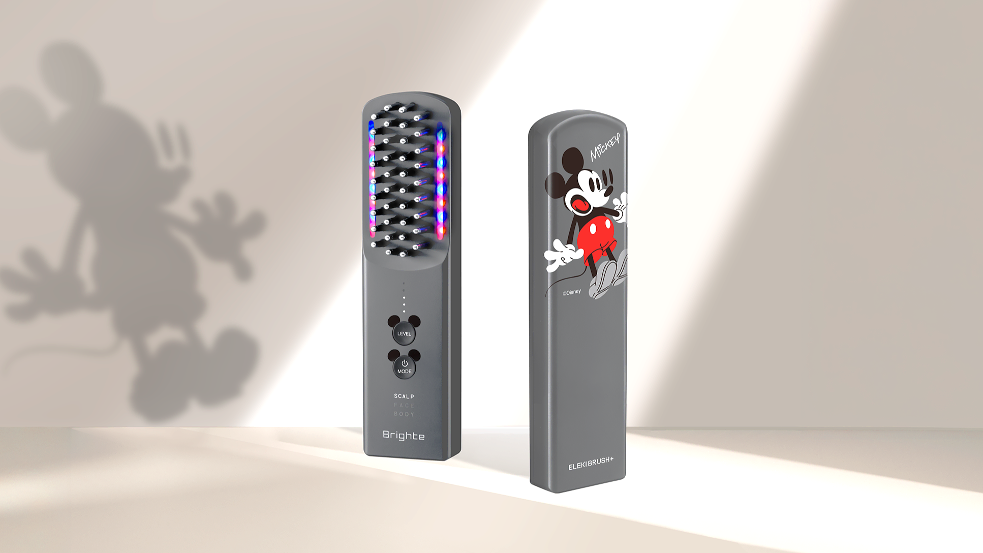 Aiロボティクス、ミッキーマウスデザインの限定美顔器「ELEKI BRUSH+