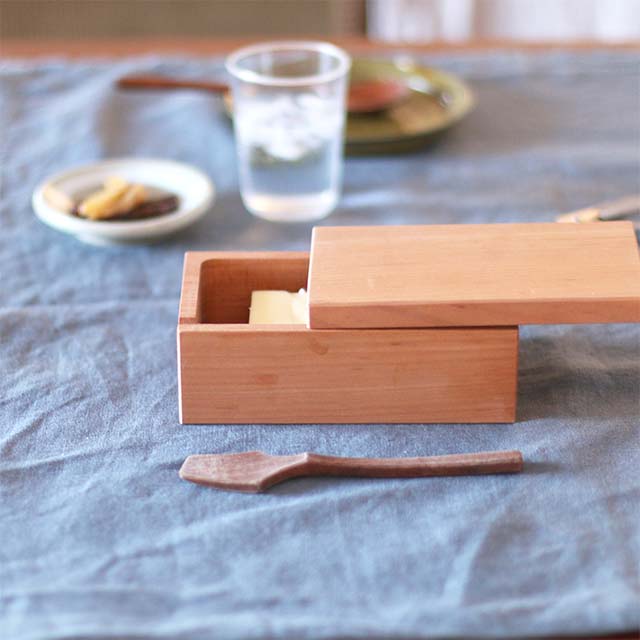 山桜のバターケース｜台所の道具｜中川政七商店 公式サイト