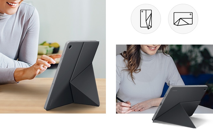 Galaxy Tab A11+ Book Cover（ブラック） | ケース・カバー | Samsung