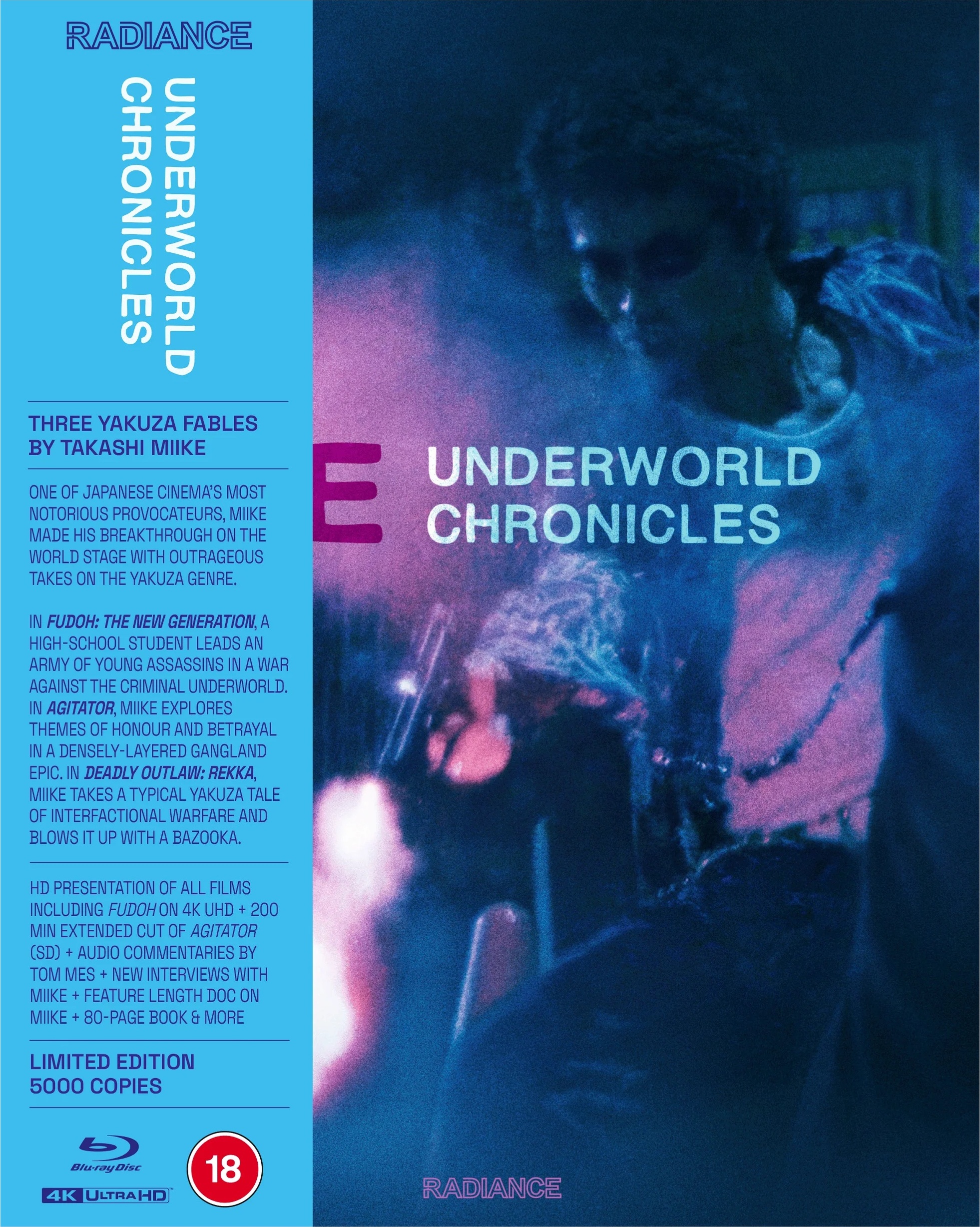 Underworld Chronicles: Three Yakuza Fables by Takashi Miike Blu