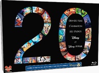 Coffret Disney-PIXAR 20 films Blu-ray (DigiPack) (France)