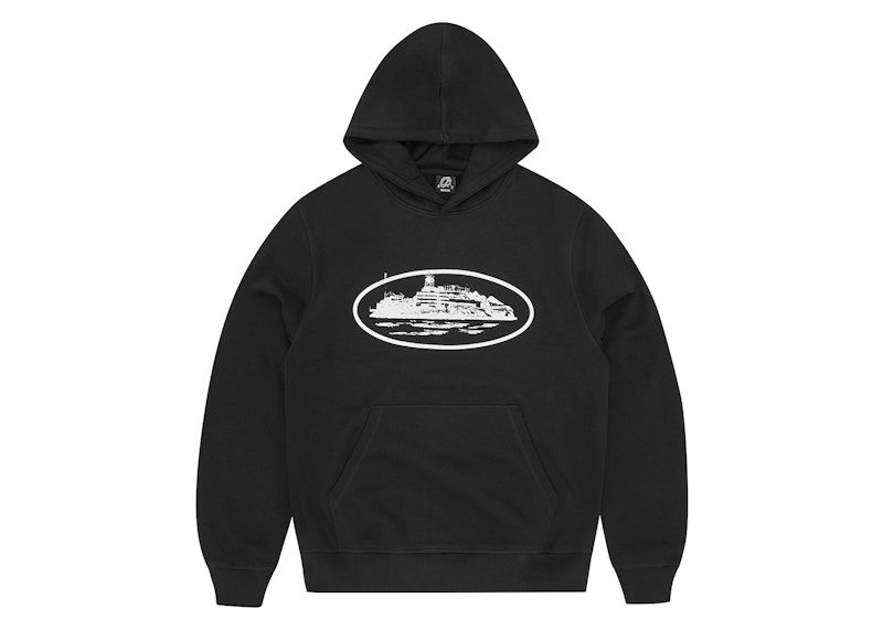 Corteiz Alcatraz Hoodie Black Men's - FW24 - US