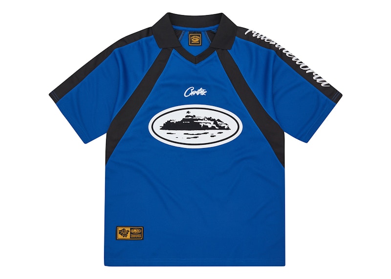 Corteiz Alcatraz Football Jersey Navy Men's - FW24 - US