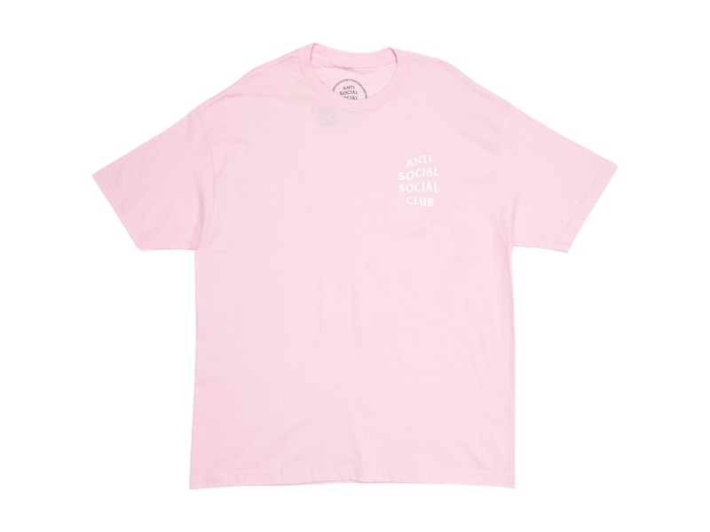 Anti Social Social Club Kkoch T-shirt Pink Men's - US