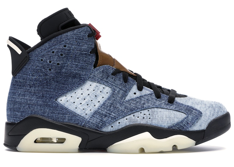 Jordan 6 Retro Washed Denim Men's - CT5350-401 - US