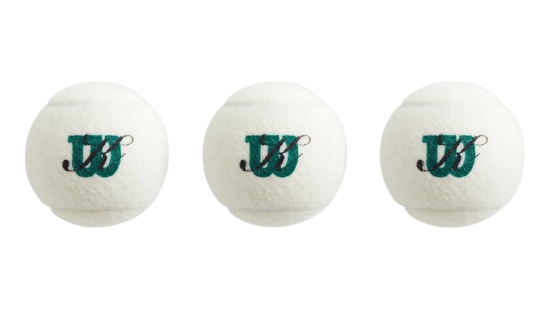Kith x Wilson Tennis Ball Set (3-Pack) White Men's - SS25 - US