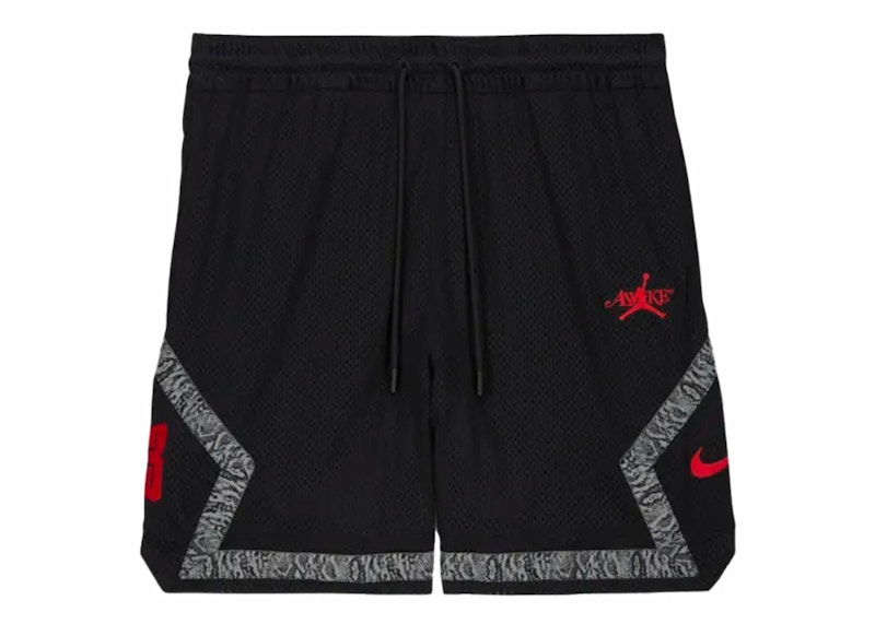 Jordan x Awake NY Diamond Shorts Black Men's - SS24 - US