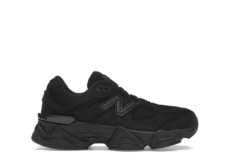 New Balance 9060 Triple Black (GS) - GC9060BB - US