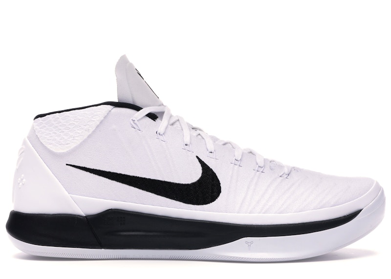 Nike Kobe A.D. Mid TB White Black Men's - 942521-101 - US