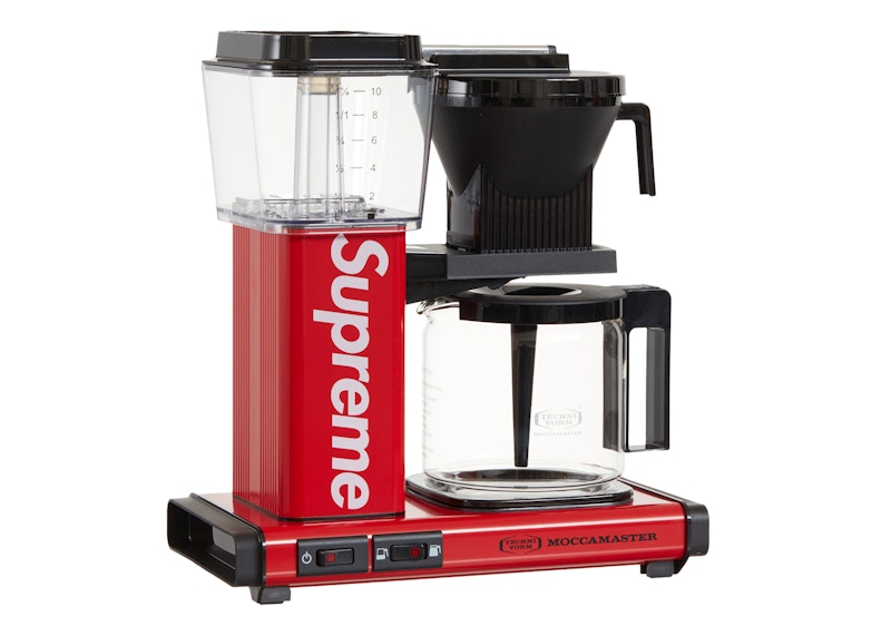 Supreme Moccamaster KBGV Select Coffee Maker (US Plug) Red - FW22 - US