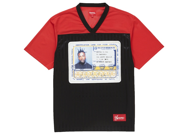 Supreme Ol' Dirty Bastard Football Top Red Men's - SS19 - US