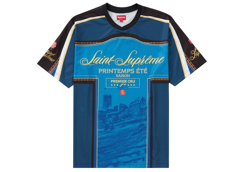Supreme Premier Soccer Jersey Navy Men's - SS22 - US