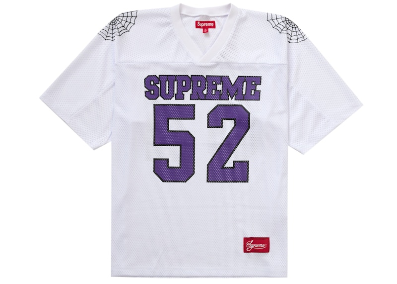 Supreme Spiderweb Football Jersey White Men's - SS24 - US