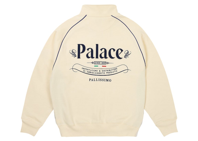 Palace Italia Zip Funnel Soft White Men's - SS24 - US
