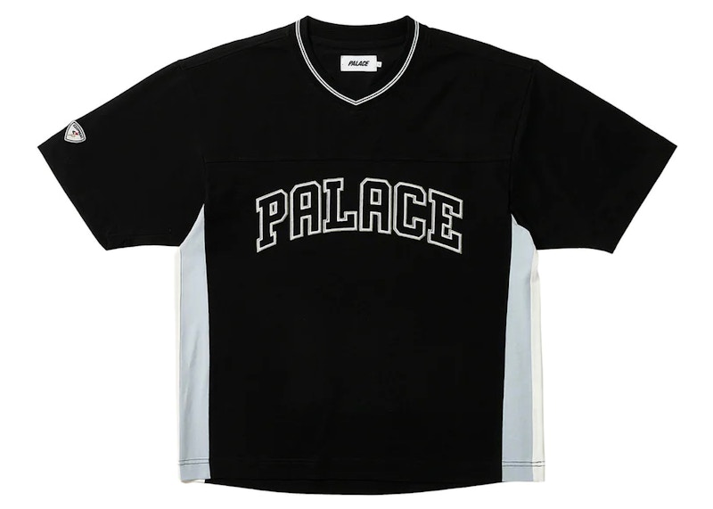 Palace Panel V-Neck Jersey Black メンズ - FW23 - JP