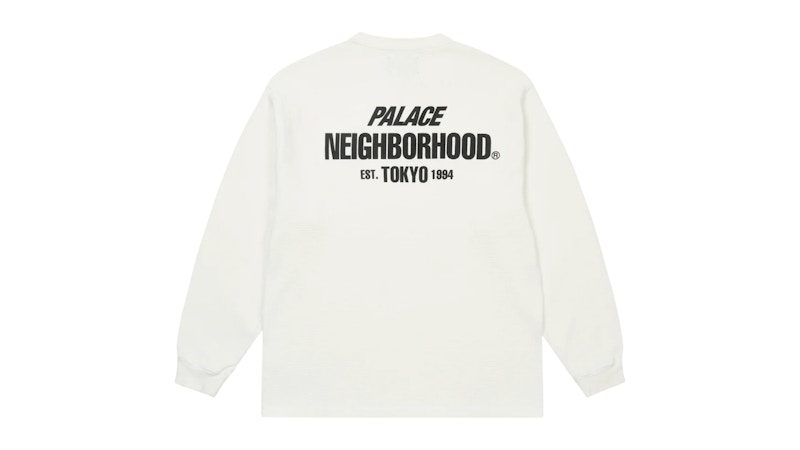 Palace x Neighborhood Waffle Jersey White Men's - FW25 - US