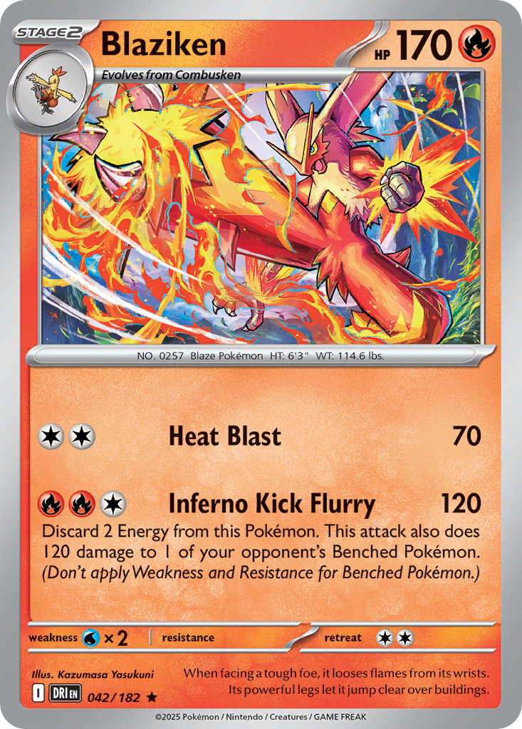 Blaziken | Pokémon | TCG Stacked