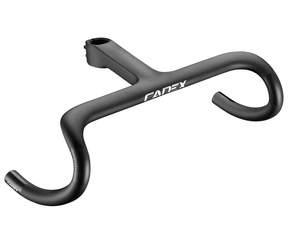 Cadex Race Integrated Road Carbon Handlebars (Black) (110mm) (39