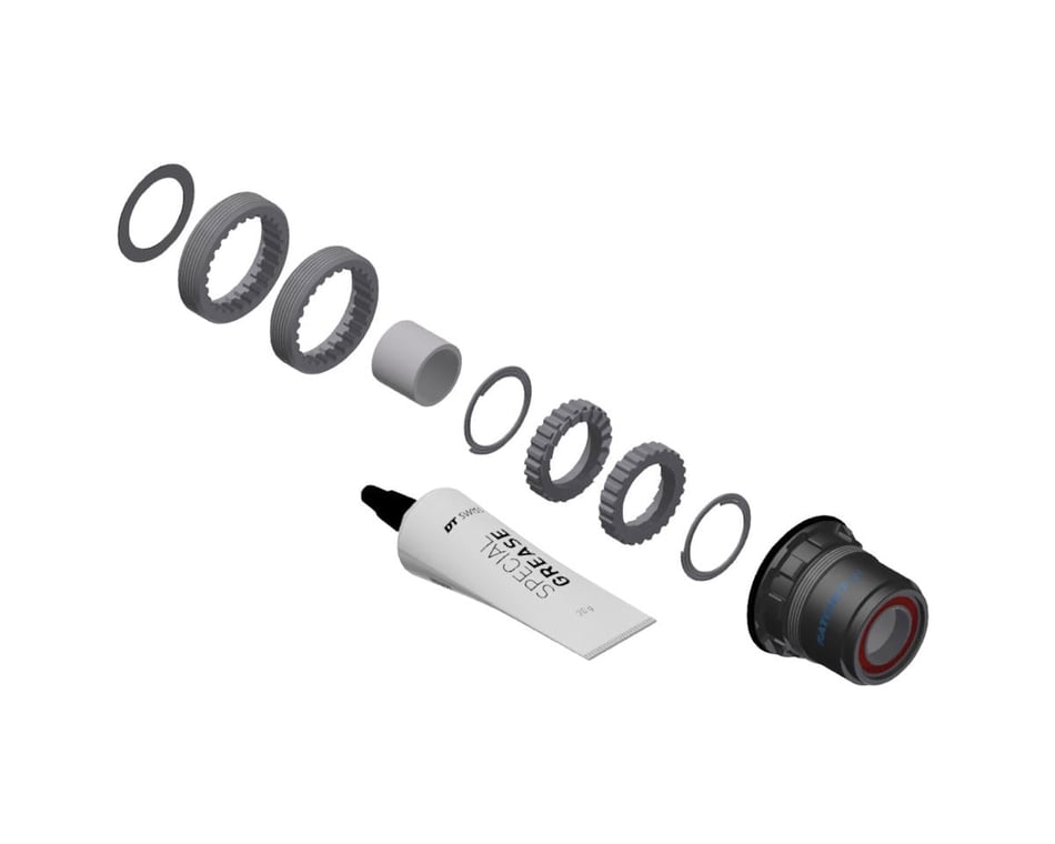 DT Swiss Ratchet LN Steel Freehub Upgrade Kit (Black