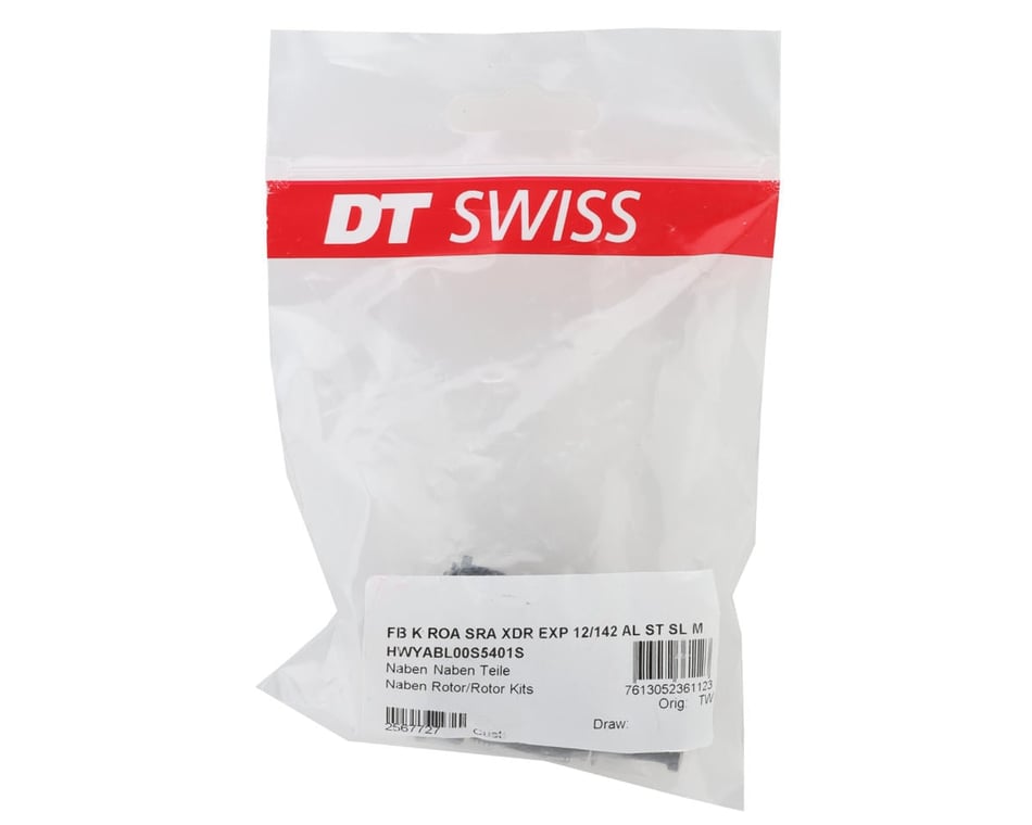 DT Swiss XDR Ratchet EXP Freehub Body (Black) (w/ 12 x 142mm End