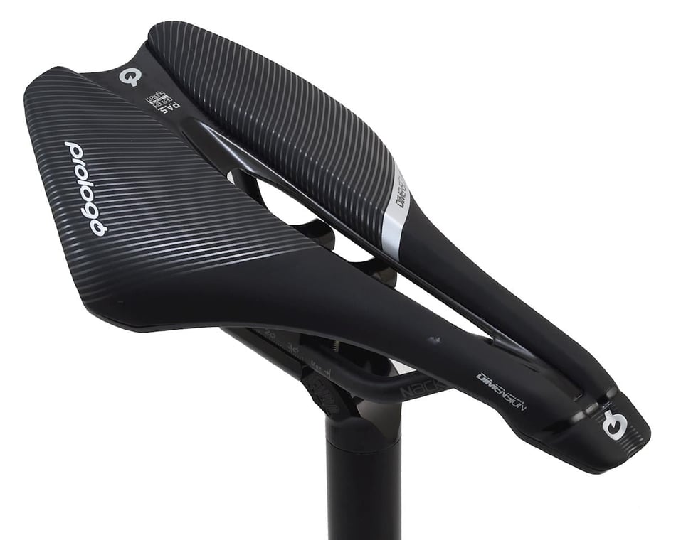Prologo Dimension 143 Saddle (Black) (Nack Carbon Rails