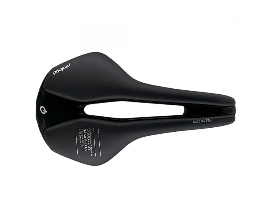 Prologo Nago R4 PAS Saddle (Black) (Tirox Rails) (147mm