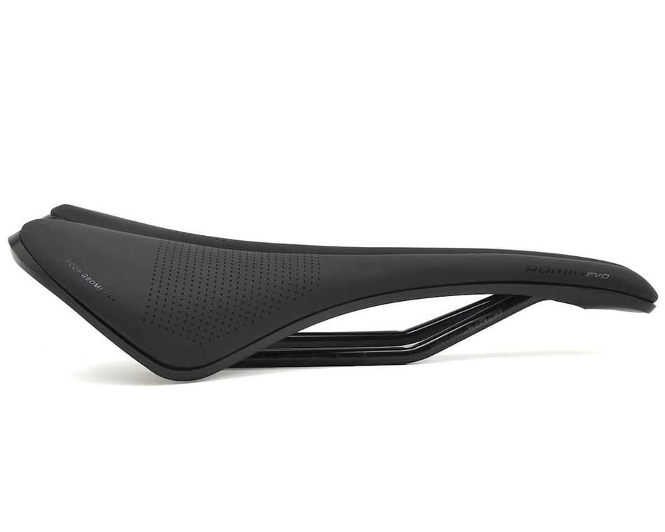 Specialized Romin Evo Comp Gel Saddle (Black) (Chromoly Rails