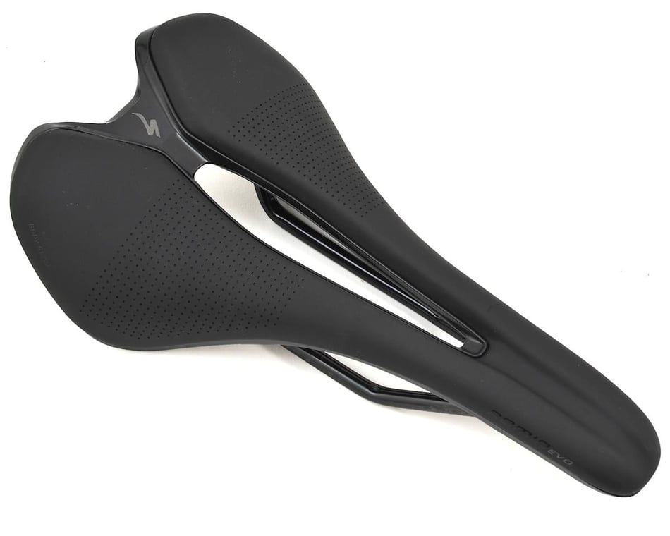 Specialized Romin Evo Comp Gel Saddle (Black) (Chromoly Rails