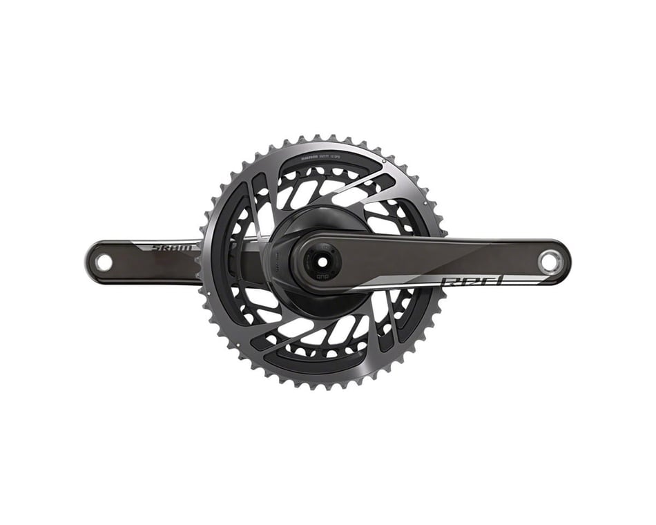 SRAM RED AXS Crankset (Black) (2 x 12 Speed) (DUB Spindle) (175mm