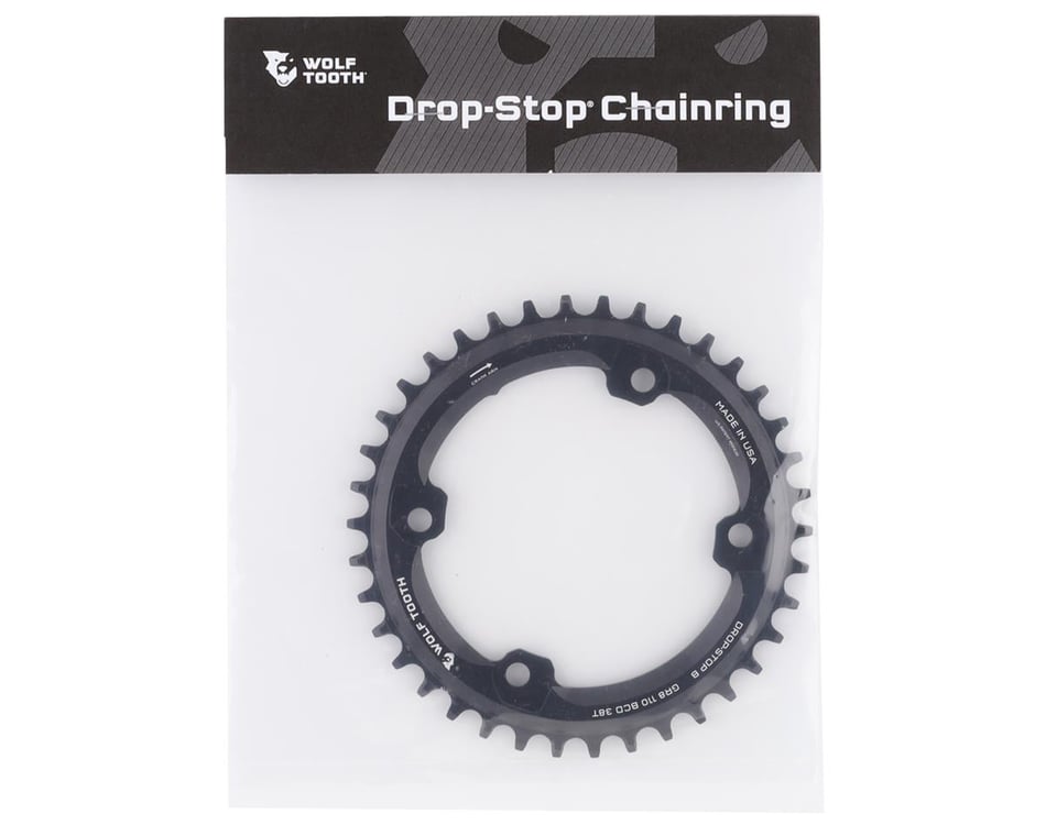 Wolf Tooth Components Shimano GRX Chainring (Black) (Drop-Stop B