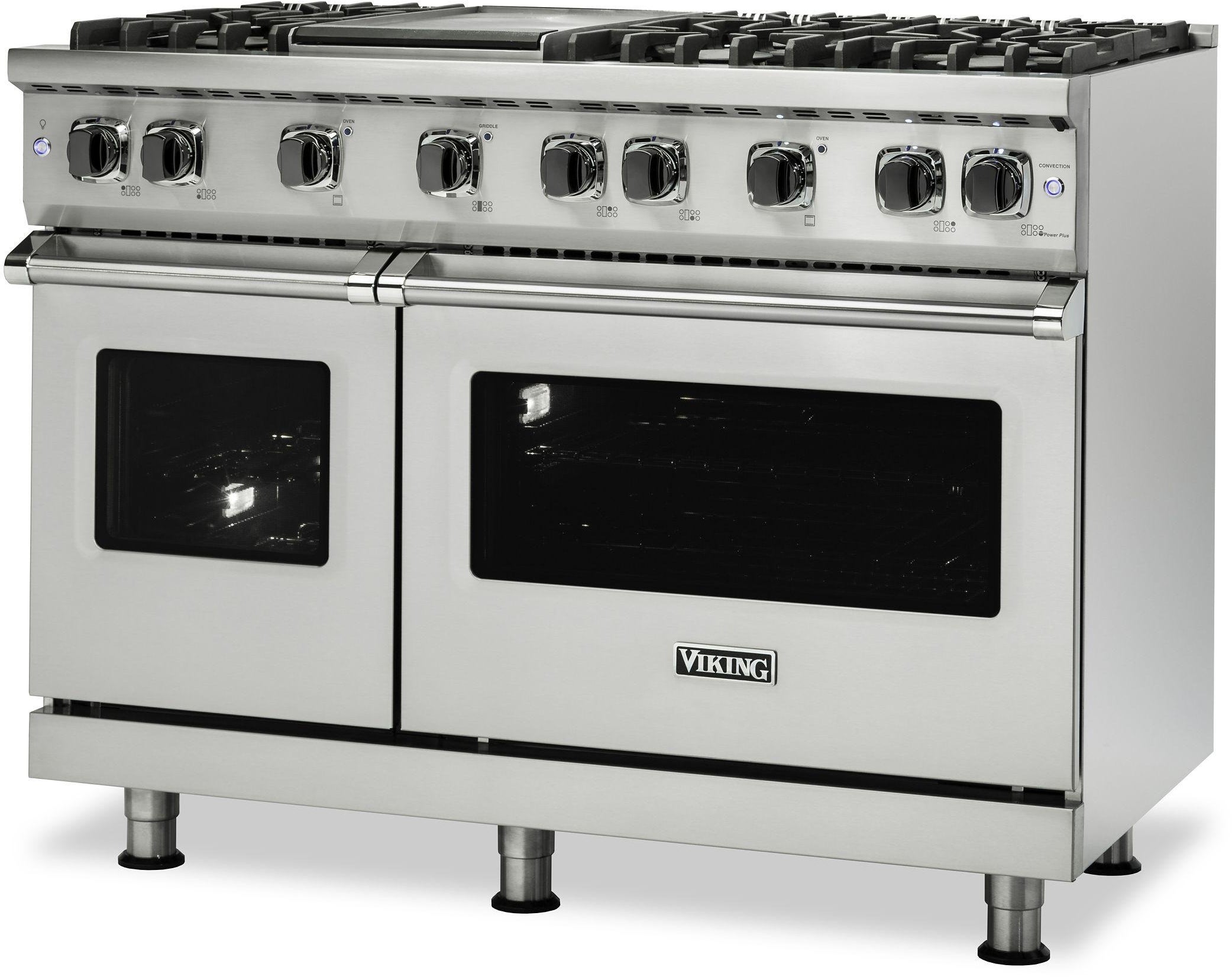 Viking VGR5486GSS 48 Inch Freestanding Professional Gas Range