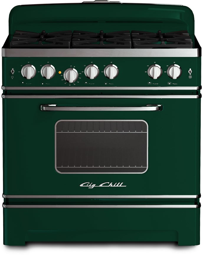 Big Chill BCR36CARLP 36 Inch Retro Freestanding Gas Range
