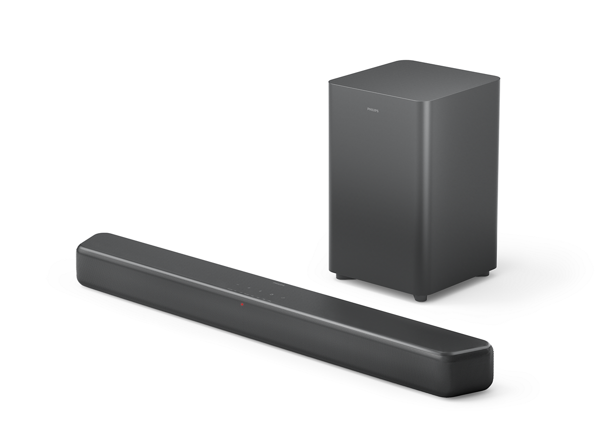 Soundbar 2.1 with wireless subwoofer TAB5309/37 | Philips