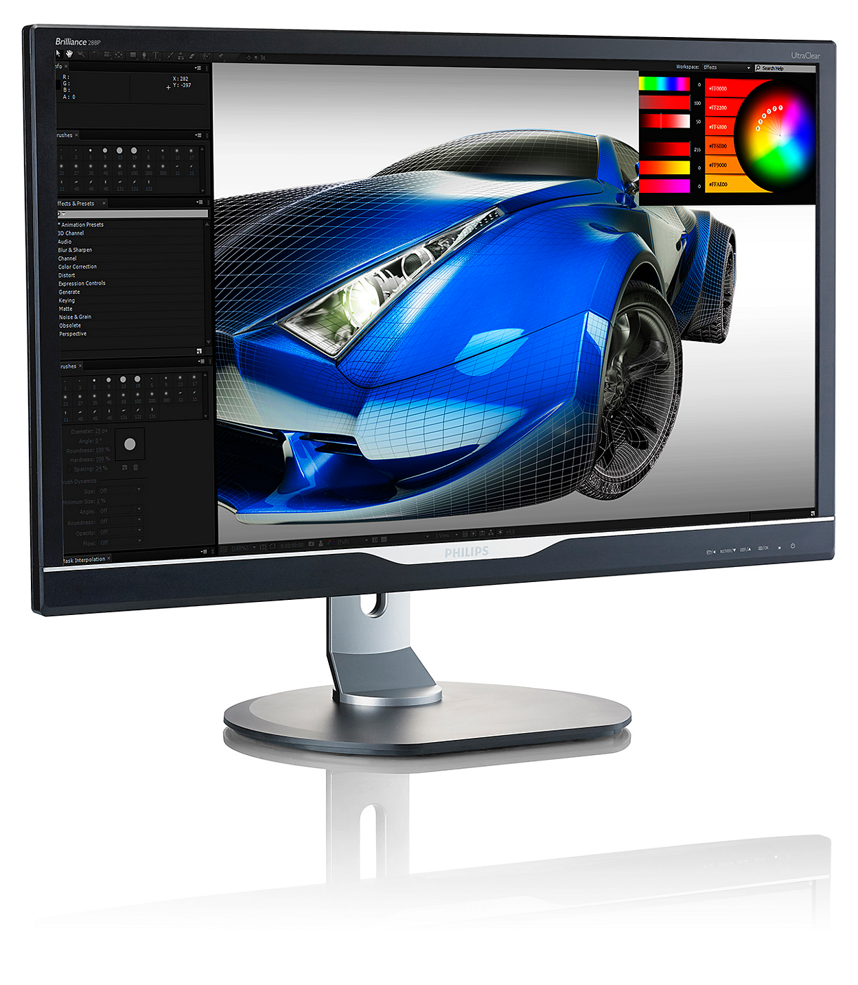 Brilliance 4K Ultra HD LCD monitor 288P6LJEB/27 | Philips