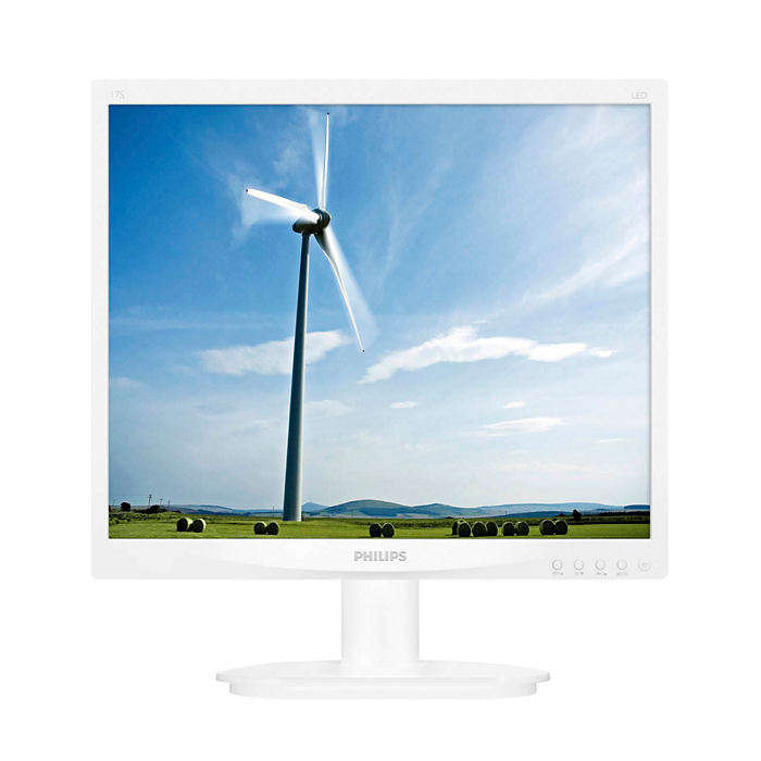 Brilliance 液晶モニター、LED バックライト 17S4LSW/11 | Philips