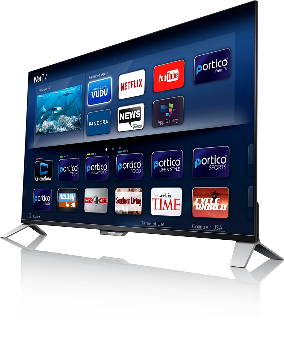 7000 series Slim Smart Ultra HDTV 49PFL7900/F7 | Philips