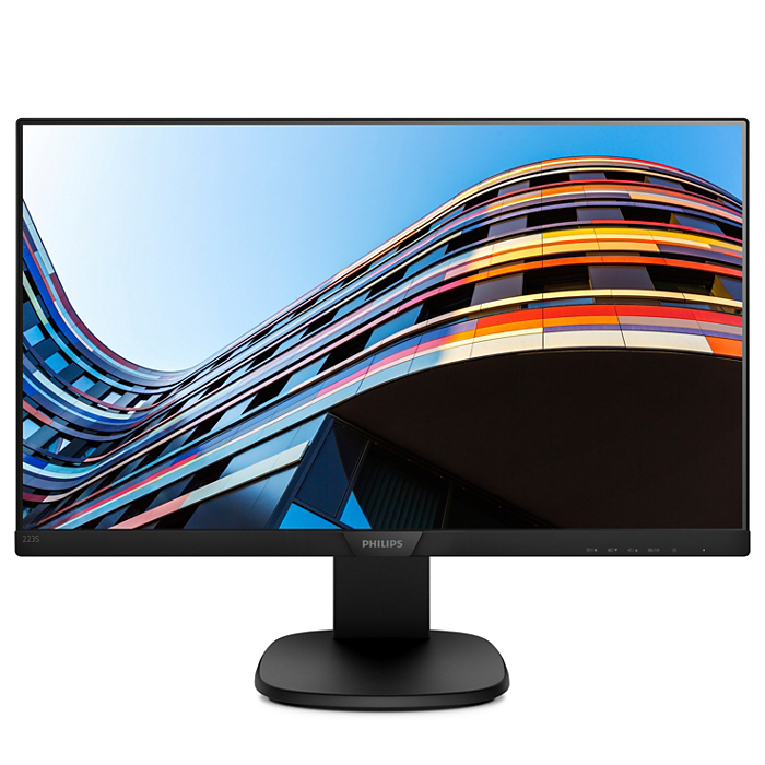 LCD monitor with SoftBlue Technology 223S7EJMB/27 | Philips