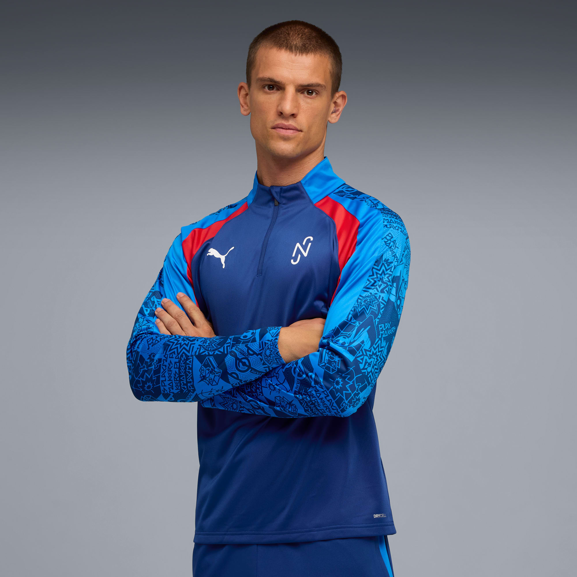 Neymar Jr. Playmaker Men's Quarter-Zip Soccer Jacket | PUMA