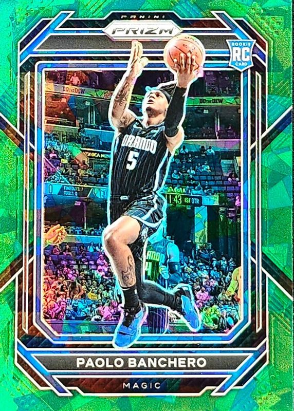 Paolo Banchero 2022 Prizm #249 Green Ice Price Guide - Sports Card