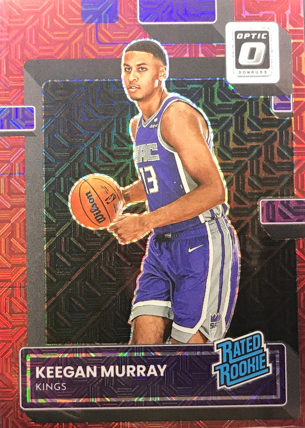 Keegan Murray 2022 Optic #214 Choice Red /88 Price Guide - Sports