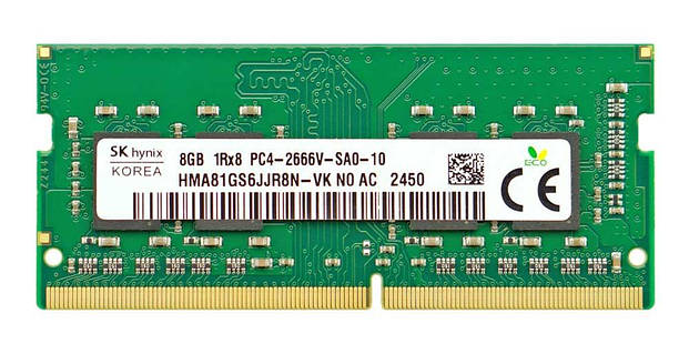 SODIMM DDR4 2666 8GB для ноутбука SK Hynix (PC4-21300