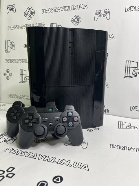 Игровая приставка Sony Playstation 3 PS3 Super Slim 500ГБ 2